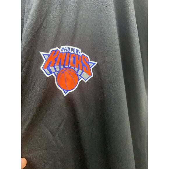 NBA New York Knicks Mens ZipWay Change “N” The Game Cut Off  Tank Size 3X Black - Picture 7 of 11